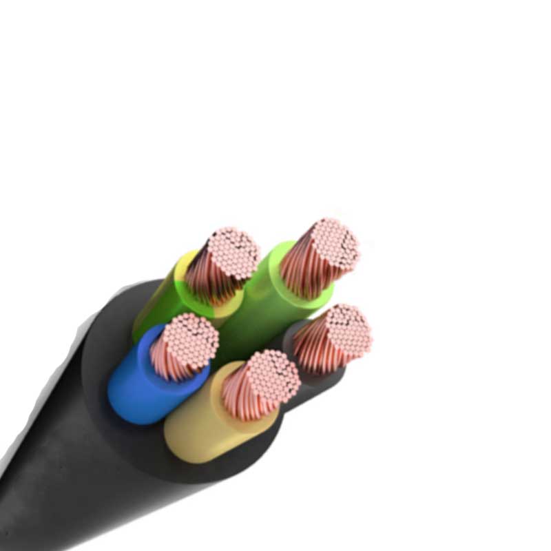 5core_cooper کابل افشان 5 رشته ای شیرکوه