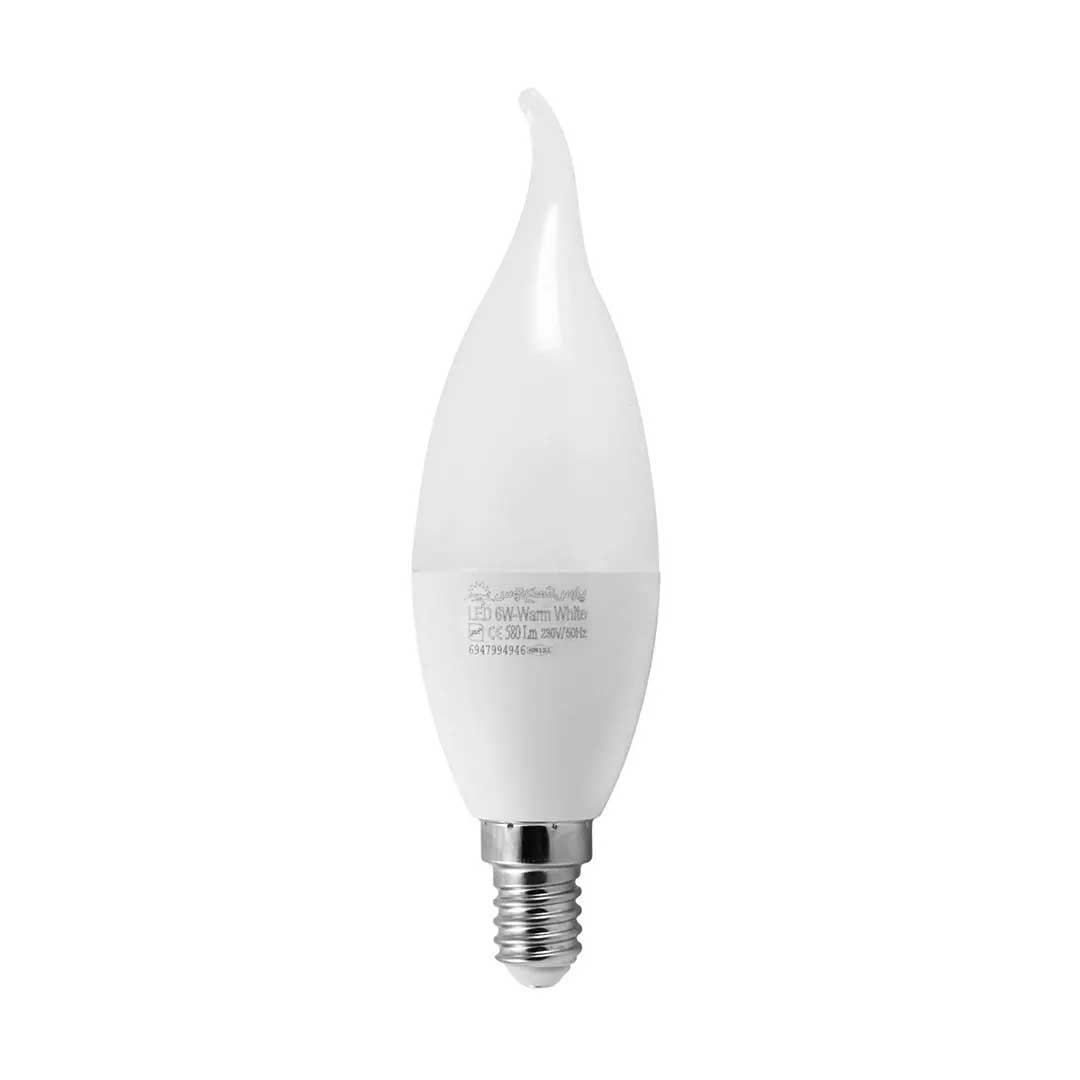 Product-01-2 لامپ LED اشکی مات پایه E14 پارس