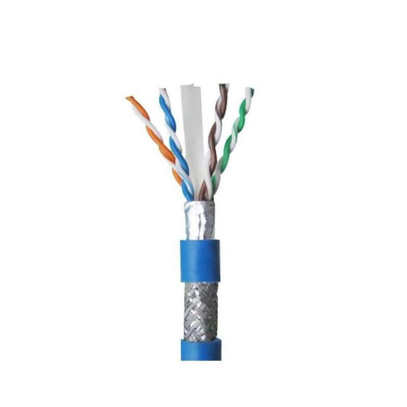 کابل شبکه لگراند Cat6 SFTP تمام مس بدون تست فلوک روکش PVC حلقه 500 متری قیمت و خرید - بازار شبکه کابل شبکه لگراند Cat6 SFTP تمام مس بدون تست فلوک روکش PVC کلاف 500 متری - Image 1