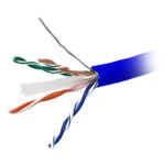 کابل شبکه لگراند Cat6 UTP تمام مس تست فلوک چنل روکش PVC‌ کلاف 305 متری