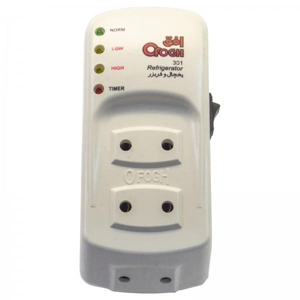 محافظ برق بدون ارت یخچال و فریزر افق مدل 301 محافظ برق بدون ارت یخچال و فریزر افق مدل 301 - Image 1