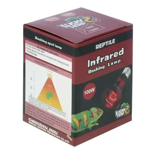 لامپ مادون قرمز 100 وات لاکی هرپ مدل INFRARED-220V-100W-E27 - Image 8