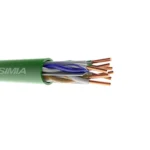 کابل شبکه Cat 6 -UTP/LSZH سیمیا با تست FLUKE