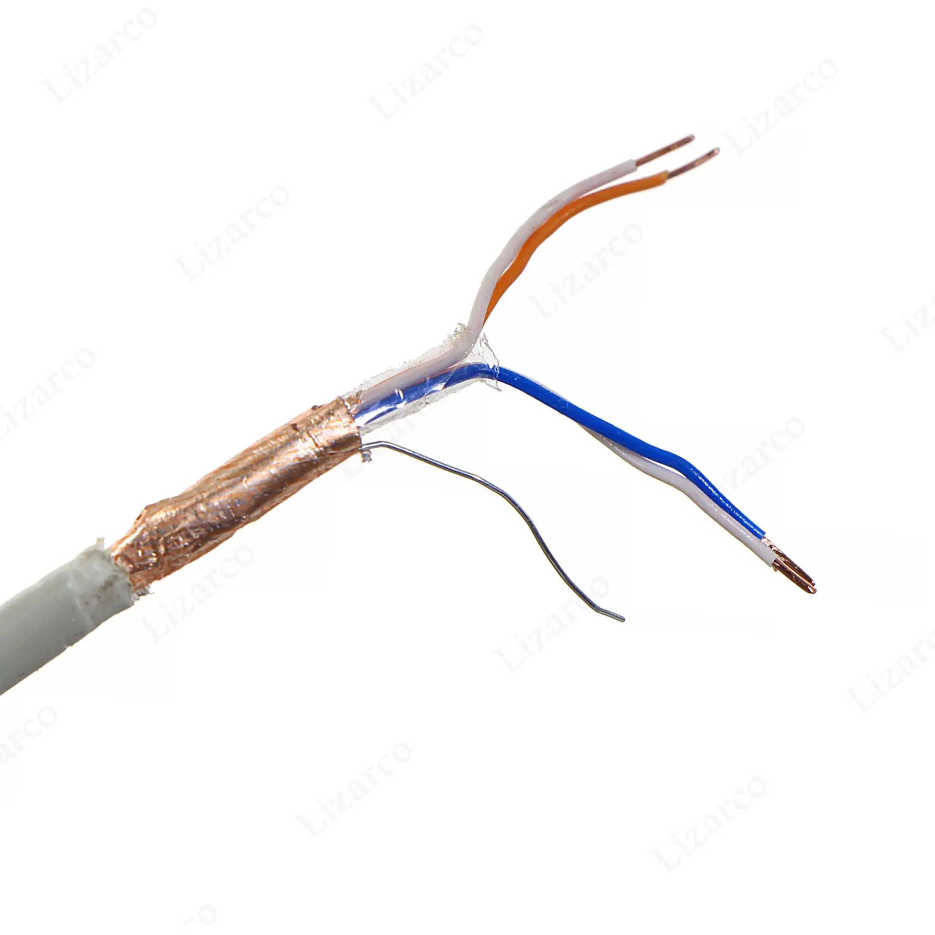104 کابل فویلدار هوایی 2 در 2 در 0.6 (2زوج) مس آمل (سوکا) - Image 1