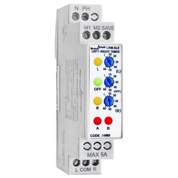 Left-right-timer-m تایمر چپ گرد-راست گرد سری M مدل LRM-SLE - 14M8 شیوا امواج - Image 1