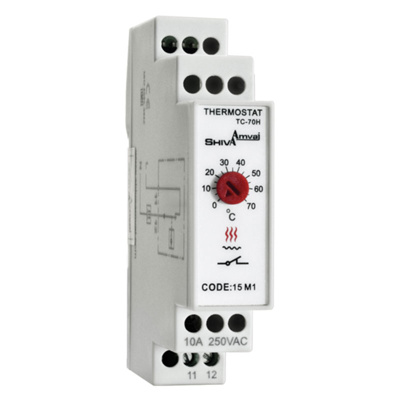 ترموستات-تابلویی ترموستات تابلویی TC-70H , TC-70C - 15M1 شیوا امواج - Image 1