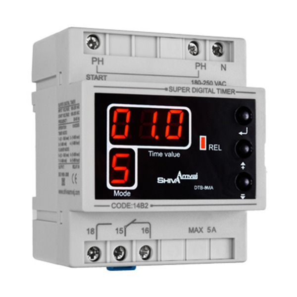 سوپر-تایمر-دیجیتال سوپرتایمردیجیتال DTB-8MA - 14B2 شیوا امواج - Image 1