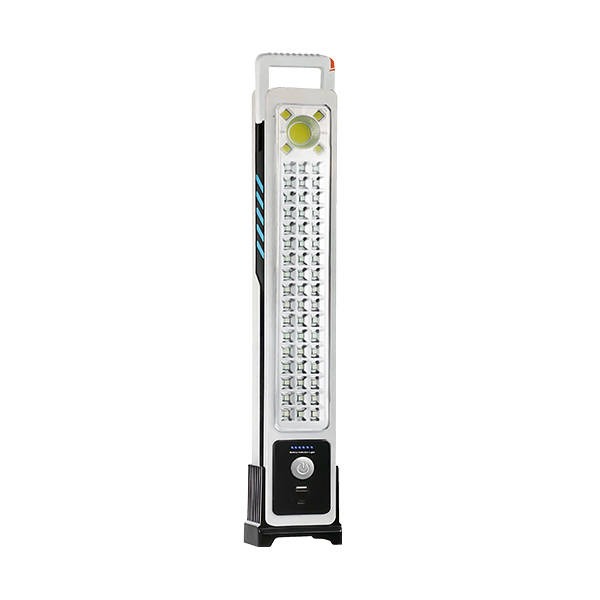 0048351_rechargeable-led-emergency-light-solar چراغ اضطراری 45 وات دارای 51 LED سولار HEL-6889T - Image 1