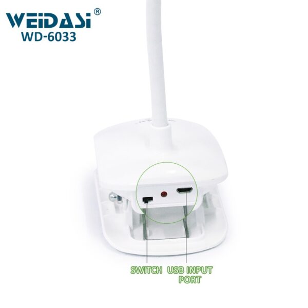 چراغ مطالعه ویداسی مدل WD-6033 - Image 2
