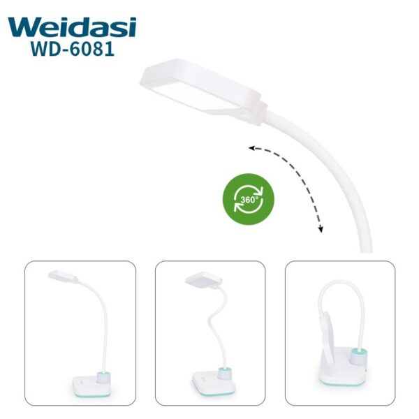 چراغ مطالعه ویداسی مدل WD-6081 - Image 2