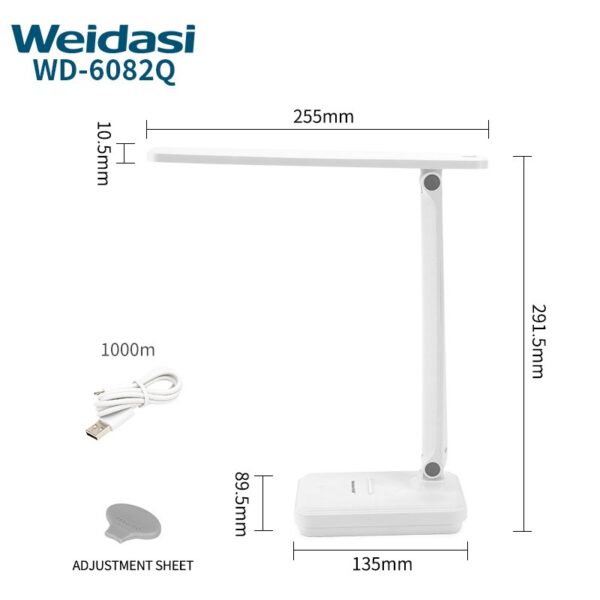 چراغ مطالعه ویداسی مدل WD-60 - Image 4
