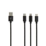 شارژر فندکی کملیون مدل DD823A+CDC016 به همراه کابل تبدیل USB-C/MicroUSB/لایتنینگ - Image 4