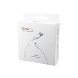 کابل شارژ و دیتا هادرون مدل HTC-A-U01 دارای پورت USB Micro