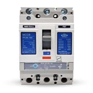 کلید اتوماتیک کامپکت قابل تنظیم مگنتیک پارس فانال مدل PF3N-630-ADJ جریان 500 آمپر