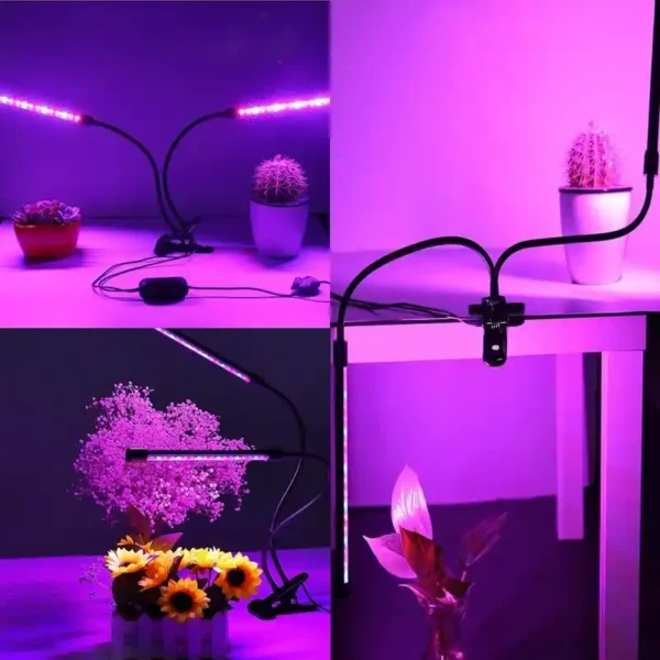 چراغ رشد گیاه 10 وات مدل Dual Head - Image 2