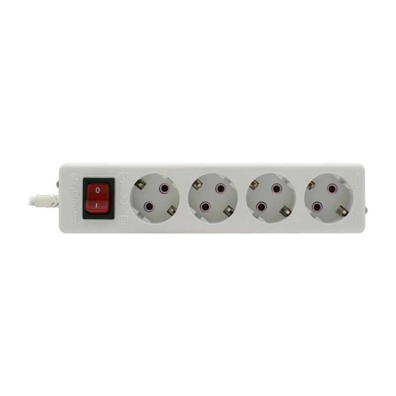 83b66d8a38e6277442 رابط چهارخانه برق فردان الکتریک ارت دار مغزی چینی کابل 5 متری - Image 1